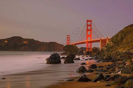 金门大桥 加利福尼亚州旧金山金门大桥建筑学地标天空假期工程吸引力旅行电缆支撑基础设施图片