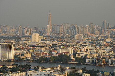 Bangkok大楼市中心城市摩天大楼建筑天际图片