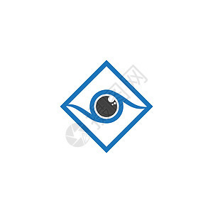 眼睛护理矢量标志设计插图手表身份电影鸢尾花技术公司软件科学医生背景图片