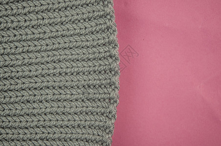 它是针织质地或背景针织品织物地毯墙纸纺织品纤维毛衣羊毛工艺条纹图片