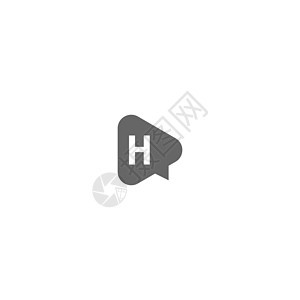 字母 H 标志图标平面设计概念咨询金融插图互联网艺术公司字体品牌标识商业图片