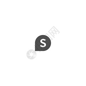 字母 S 标志图标平面设计概念字体互联网商业咨询公司金融技术小号标识营销图片