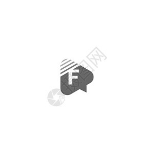 字母 F 标志图标平面设计概念字体品牌标识金融艺术公司咨询商业圆圈服务图片