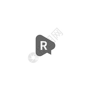 字母 R 标志图标平面设计概念营销字体咨询服务商业艺术公司互联网金融圆圈图片