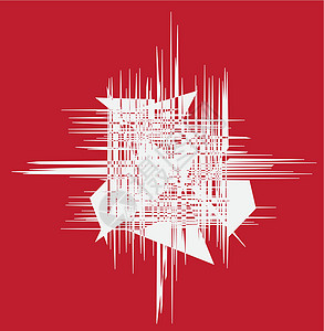 红白催眠背景纺织品马赛克地面钻石漩涡素描卫生间棉布插图螺旋图片