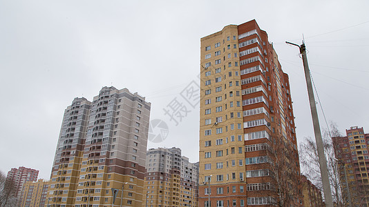 城市新区砖砌高层住宅图片