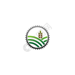 农业 Logo Tree 叶子矢量标志设计插图标签网络商业公司食物太阳花园环境土地图片