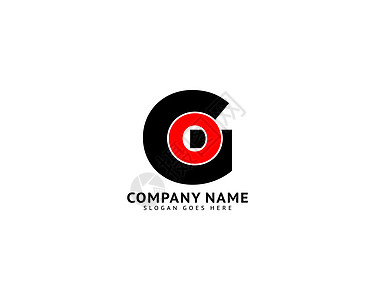 初始字母 GO 徽标设计模板创新财产首都商业互联网咨询品牌标签插图身份图片