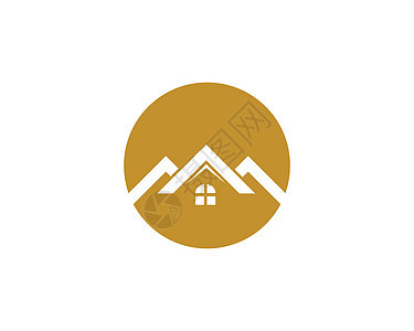 企业的财产和建筑标志设计城市锤子成功贷款房子投资房地产商业住宅金融图片