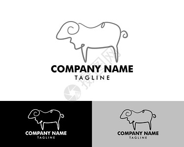 盾牌标志图标设计模板元素标识羊毛卡通片屠夫内存母羊菜单标签宠物野生动物图片