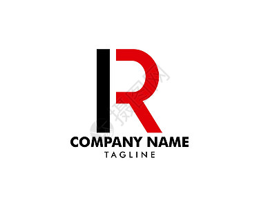 初始字母 PR 徽标模板设计商业咨询技术网络艺术字体推广公司插图营销图片