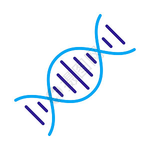 Dna 矢量图标 医药保健标志插画