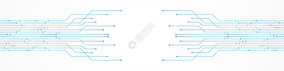 抽象技术背景蓝色电路板图案微芯片电源线半导体插图处理器商业电路主板互联网一体化活力硬件图片