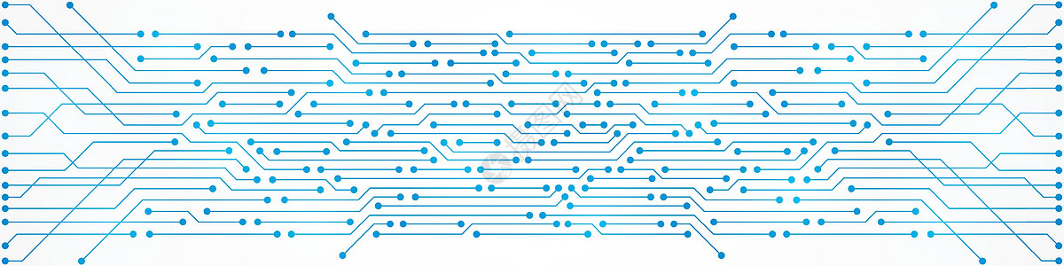 抽象技术背景蓝色电路板图案微芯片电源线硬件活力半导体商业互联网主板电子插图工程力量图片