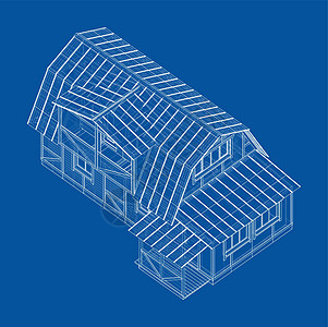 私人住宅 韦克托工程公寓建筑插图建筑学窗户草图艺术房子建筑师背景图片