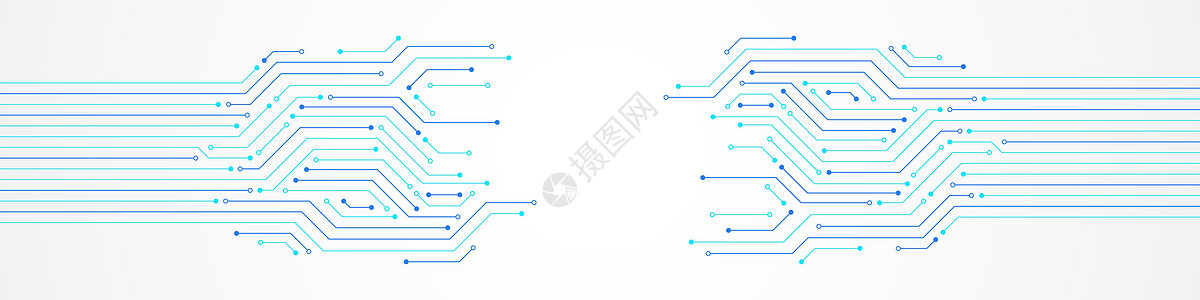 抽象技术电路板芯片电路插图科学力量一体化母板工程活力半导体背景图片
