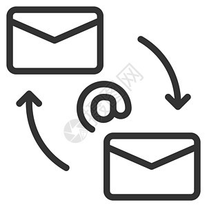 电子邮件图标设计大纲样式商业网络地球地址技术电脑互联网邮资电话邮件图片