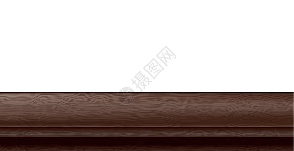 大桌顶 固体木质 白色背景  矢量展示乡村风格插图家具地面木板墙纸广告材料图片
