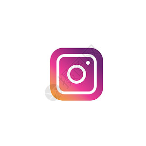 用于编辑图标矢量设计的社交媒体 instagram 我们商业网站收藏网络徽标标识推广讲话品牌社论背景图片