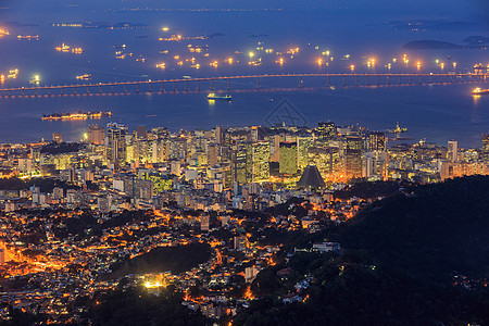 里约热内卢的视角办公室商业大都会天空建筑力量生活进步拉丁中心背景图片