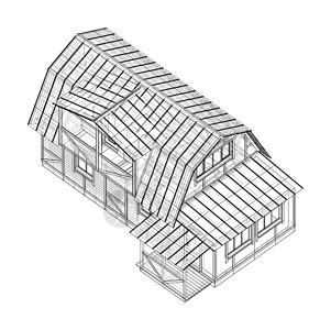 私人住宅 韦克托线条建筑房子蓝图项目工程公寓住房建筑学建筑师背景图片