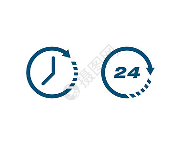 时间标志 vecto技术商业小时速度插图送货测量手表跑步跑表图片