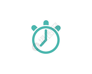 快速时间标志 vecto跑步插图测量小时服务运动警报标识技术手表图片
