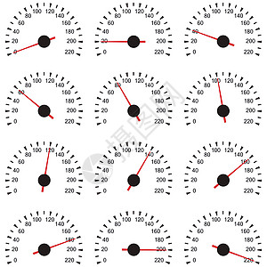 一套车速表速度表图片