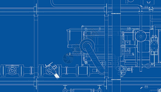 泵站 韦克托活力资源蓝图设施工厂气体压力字法植物金属图片