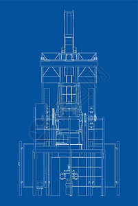 石油开采的工业设备 韦克托气体抽油机汽油油田管道化石力量钻孔勘探工程图片