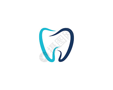 牙科标志模板皮肤科科学牙医微笑家庭诊所标识互联网临床插图图片