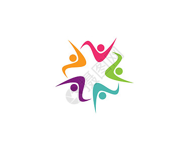 社区社区护理Logo模板公司世界会议圆圈团队社会网络联盟商业生活图片