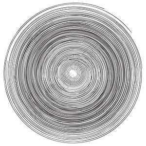 同心环圆圈图案抽象单色漩涡 vecto同心波纹圆形涡流排放散热轨道中点插图旋转图片