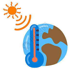 全球变暖图标解决方案推介会插图警告世界海报环境气候臭氧温度图片