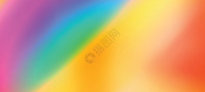 时尚抽象彩虹模糊背景 用于的平滑水彩矢量插图 柔和的颜色渐变网格图案卡片光谱魔法艺术橙子网站坡度耀斑墙纸海浪图片
