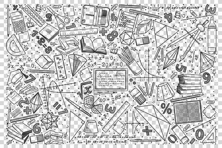 数学涂鸦 se背景图片