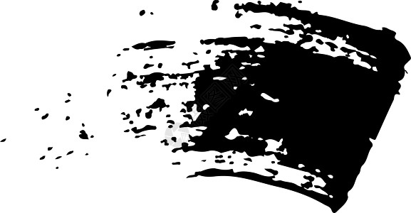 引述矢量抽象 Grunge 画笔手绘纹理在黑色素描简单模式隔离在白色背景装饰写意风格刷子织物绘画打印拉丝涂鸦纺织品图片