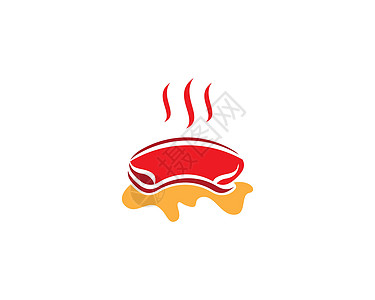 热狗标志 vecto标识牛肉烧烤炙烤潮人餐厅横幅小吃面包邮票图片