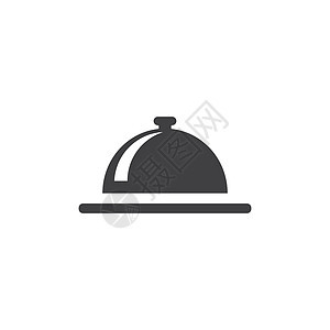 餐厅标志 vecto餐饮服务食物插图菜单勺子店铺食谱午餐盘子背景图片