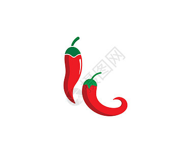 辣椒徽标模板矢量图标它制作图案烹饪服务蔬菜菜单食物美食餐厅咖啡店市场胡椒背景图片