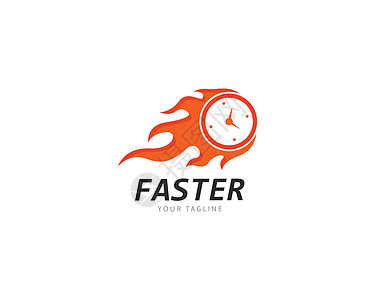 更快和速度 Logo 模板矢量图标它制作图案火箭生长石头标识盔甲品牌世界商业地球飞机图片