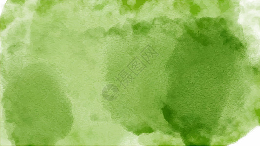 绿色水彩背景设计 水彩背景概念 矢量 掌声艺术白色刷子横幅墨水绘画中风墙纸飞溅插图图片