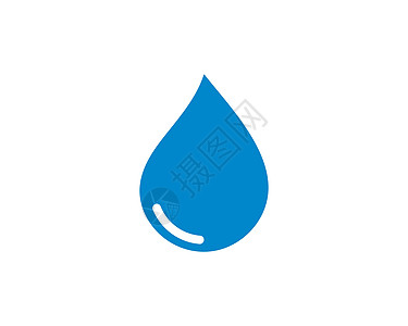 水滴 Logo 模板矢量图商业字母开发商教育公司社区活力环境蓝色火焰图片