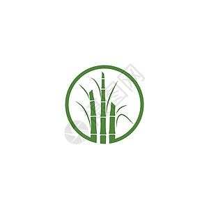 甘蔗种植日志标识徽章果汁贴纸木薯生物产品插图横幅棕榈图片