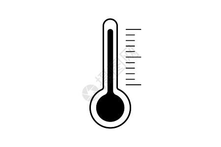 温度计图标符号简单设计图片