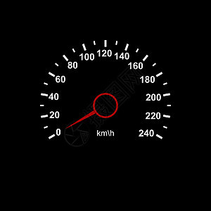汽车车速表点亮速度运输燃料仪表测量拨号控制车辆驾驶圆圈背景图片