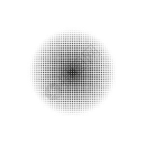 半色调圆点过渡图案 矢量图灰阶分辨率坡度圆圈褪色艺术椭圆艺术品辐射圆形图片