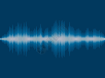 抽象背景音乐声波 它制作图案矢量均衡器电子蓝色震动展示频率插图收音机数据音乐图片