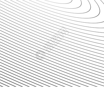 抽象矢量圆半色调黑色背景 渐变复古线条图案设计 单色图形墙纸技术螺旋插图几何学散热漩涡白色标识圆形图片
