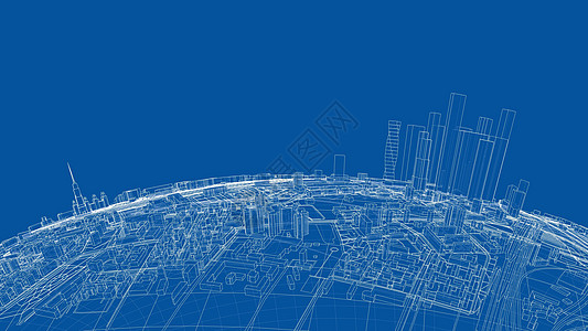 3d 城市领域 韦克托草图绘画场景景观蓝图建筑学世界地球摩天大楼圆圈图片
